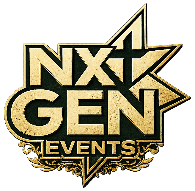 NXT GEN EVENTS gold logo